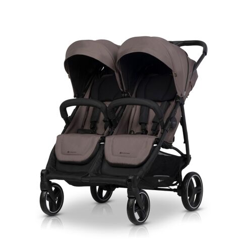 Euro-Cart Doblo kočárek pro dvojčata a sourozence - Taupe