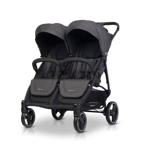 Euro-Cart Doblo kočárek pro dvojčata a sourozence - Iron