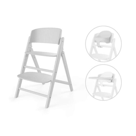 CYBEX jídelní židlička Click&Fold 3in1 - All White