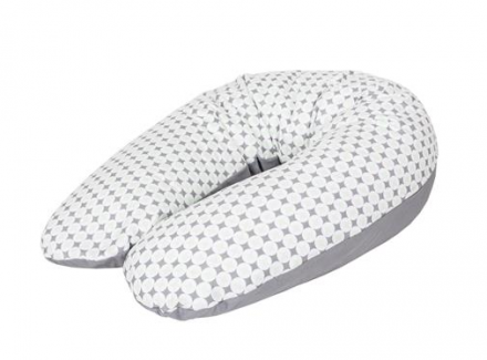 Kojící polštář Cebuška Physio Multi - Romby Bílé puntíky