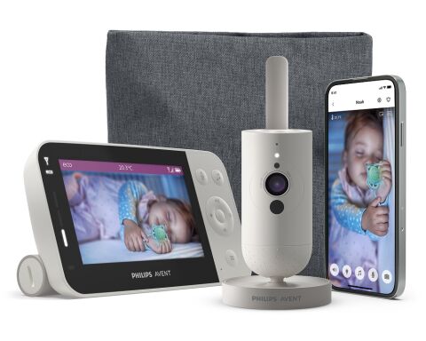 Philips AVENT dětská video chůvička chytrá SCD953/26
