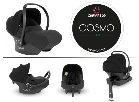 Autosedačka Camarelo Cosmo i-size -Černá