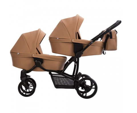 Kočárek pro dvojčata Bebetto 42 New - Pro 23 Black