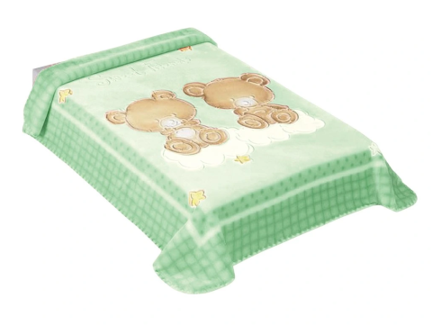 SCARLETT ŠPANĚLSKÁ DEKA AKRYLOVÁ 80x110 cm - 548 - zelená