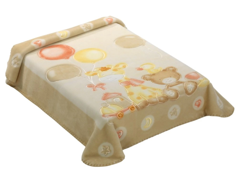 SCARLETT ŠPANĚLSKÁ DEKA AKRYLOVÁ 80x110 cm - 546-béžová