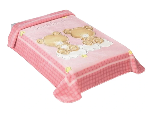 SCARLETT ŠPANĚLSKÁ DEKA AKRYLOVÁ 80x110 cm - 548-růžová