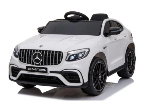 Dětské elektrické autíčko Mercedes Benz GLC 63S 4x4 s dálkovým ovládáním - Bílé