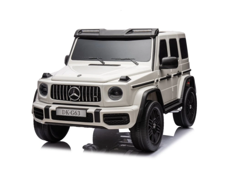 Elektrické autíčko Mercedes G63 AMG 2x24V 4x200W XXL - Bílé