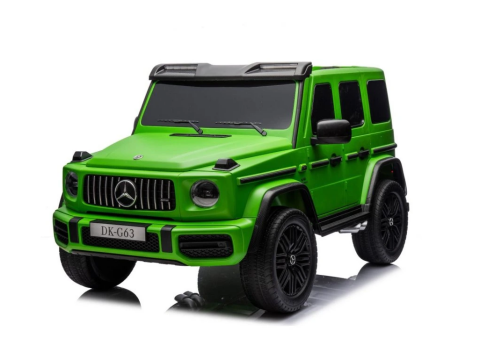 Elektrické autíčko Mercedes G63 AMG 2x24V 4x200W XXL + MP4 - lakované zelené 