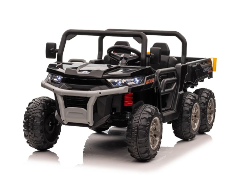 Elektrické autíčko Farmer Truck 24V 4x200W s dálkovým ovládáním - Černé