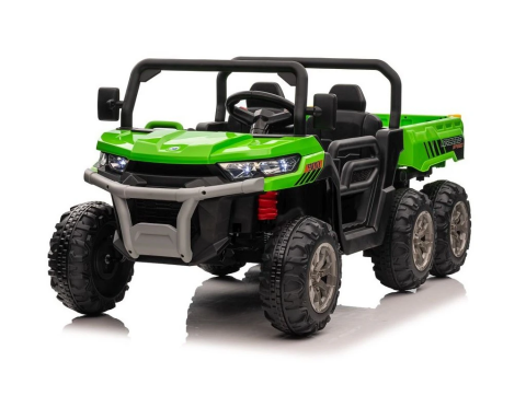 Elektrické autíčko Farmer Truck 24V 4x200W s dálkovým ovládáním - Zelené