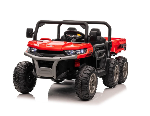 Elektrické autíčko Farmer Truck 24V 4x200W s dálkovým ovládáním - Červené