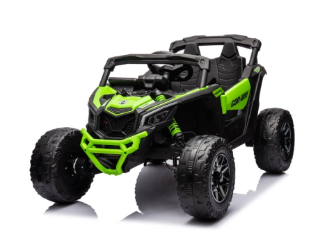 Elektrické autíčko Buggy Maverick Can-Am 24V 4x200W CA003 dálkové ovládání - Zelená