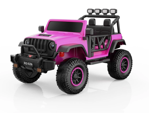 Elektrické autíčko Buggy BIG FOOT 4x4 24V 800W dálkové ovládání - Růžové