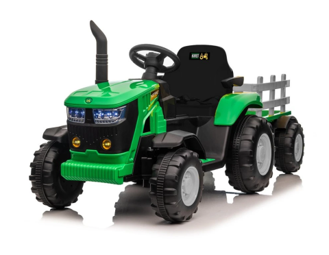 Dětský elektrický traktor s vlečkou 12V 7Ah dálkové ovládání