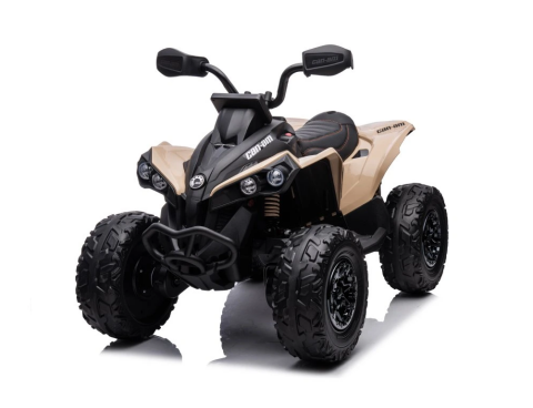 Dětská elektrická čtyřkolka Can-Am Renegade 180W | 4x4 | 12V 14Ah - Béžová