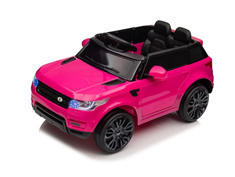 Elektrické autíčko Land Rapid Racer 2x6V, dálkové ovládání - New Pinky