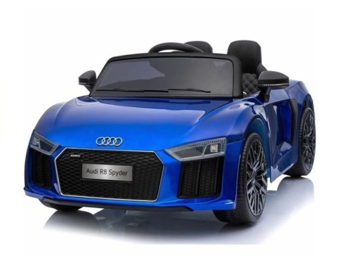 Elektrické autíčko Audi R8 Spyder 2x 6V dálkové ovládání - Modré