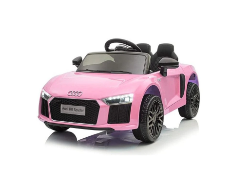 Elektrické autíčko Audi R8 Spyder 2x 6V dálkové ovládání - Růžové