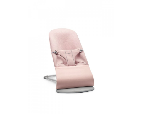 Babybjörn Lehátko Bouncer Bliss - Light Pink 3D Jersey světlá konstrukce