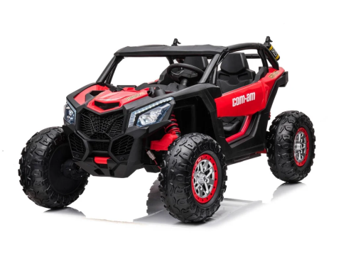 Elektrické autíčko Buggy Turbo 24V 4x200W dálkové ovládání - Červené