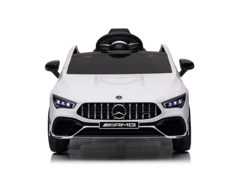Elektrické autíčko Mercedes CLA 45S AMG 4x4 12V s dálkovým ovládáním - Bílé