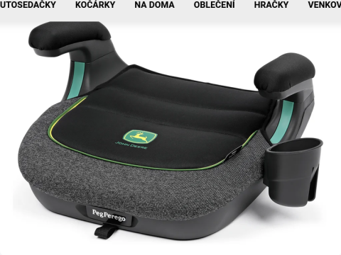 Podsedák Peg Pérego VIAGGIO 2-3 Shuttle Isofix - John Deere 