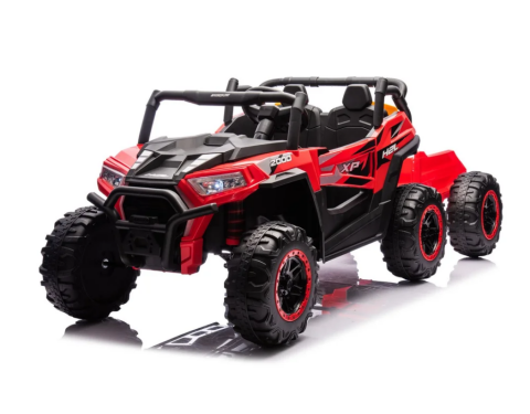 Elektrické autíčko Buggy UTV 4x4 s vlečkou 24V 4x200W dálkové ovládání