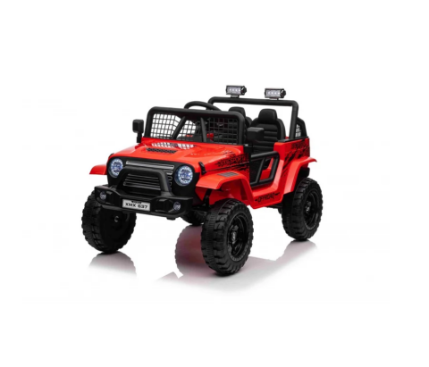Elektrické autíčko OFF ROAD EXTREME 4x4 24V 200W 50kg dálkové ovládání - Červené