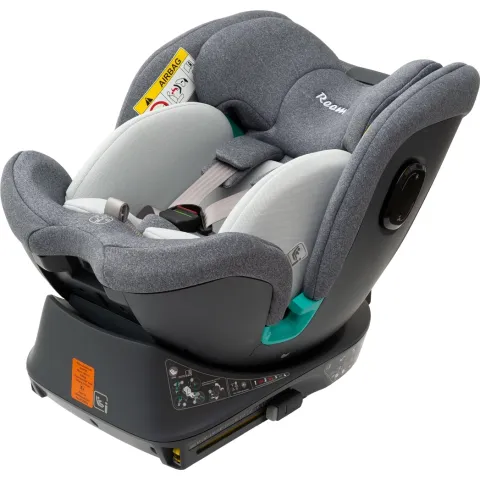 Otočná autosedačka Reemy 360 Fix i-Size 40-125 cm - Grey