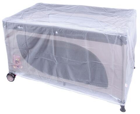 Síťka proti hmyzu na postýlku 120x60 cm Emitex-šedá