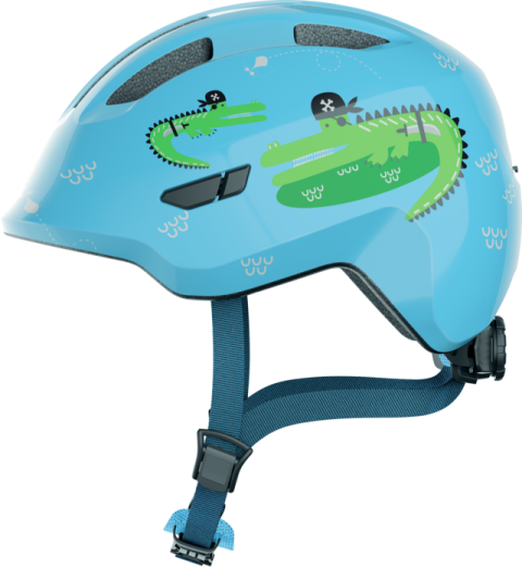 Dětská helma Abus Smiley 3 - blue croco