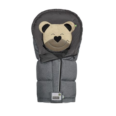 Odenwälder BabyNest Mucki L - Fashion New Woven - titan