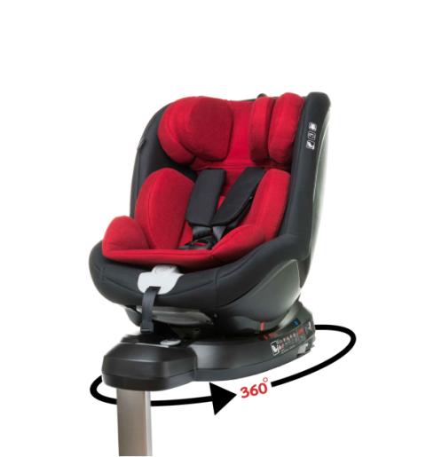 Autosedačka 4Bbay Nano-fix I-size 360° - Red