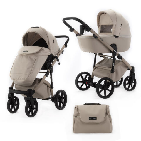 Kočárek kombinovaný 2v1 ADAMEX Nola Natura