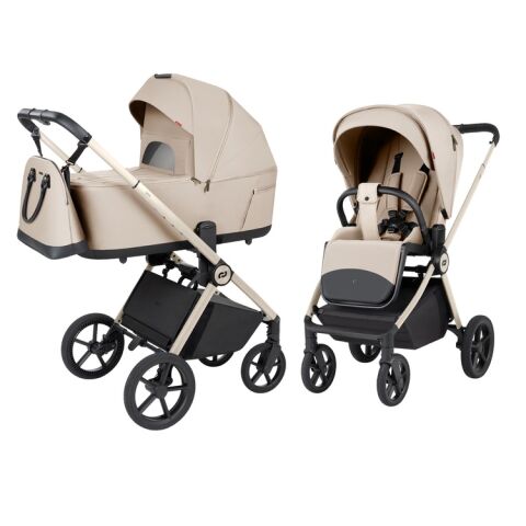 Kočárek Carrello Ultra F 2v1 - Polar Beige