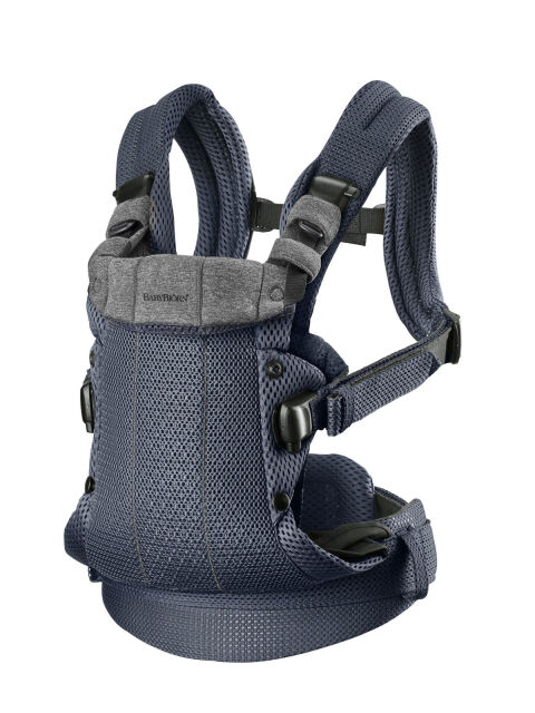 Nosítko Babybjorn HARMONY - Anthracite 3D mesh