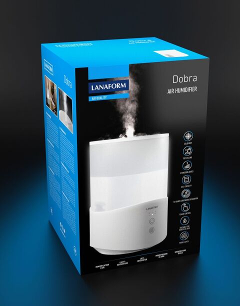 Ultrazvukový zvlhčovač vzduchu Lanaform Dobra