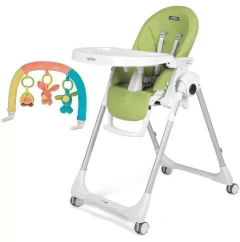 Peg Pérego Prima Pappa Follow Me Wonder Green + hrazda ZDARMA