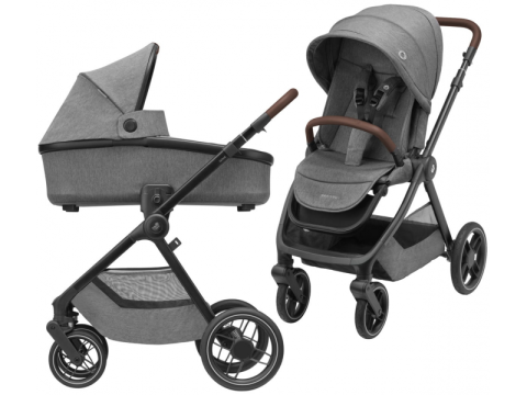 Maxi-Cosi Oxford kočárek + korbička Oria 2v1 - Select Grey