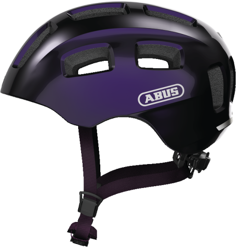 Dětská helma ABUS Youn-I 2.0 - Black violet