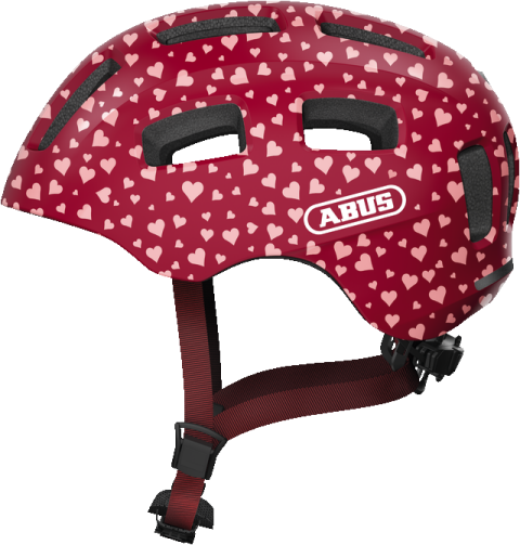 Dětská helma ABUS Youn-I 2.0 - Cherry heart