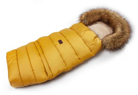 Fusak Jasmine 3v1 s kožíškem - Medový