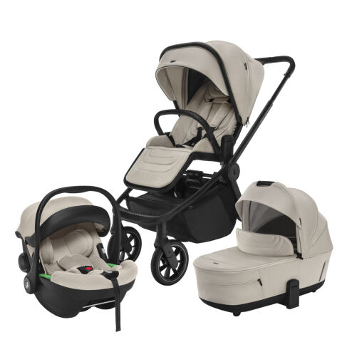 Set Kočárek Zopa Move Cross 5 + Hluboká korba Move XL + Autosedačka XM - Ivory Beige